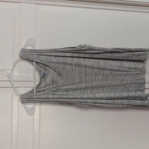 Old Navy Heathered Gray Tank Top